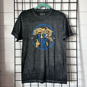 Kentucky Wildcats End Zone Boyfriend T-Shirt Womens M Charcoal‎ Grey